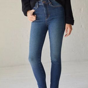 Free people high rise skinny jeans